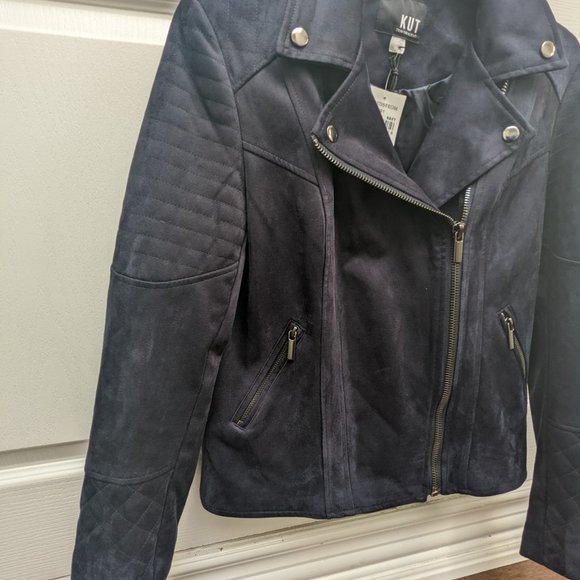 Kut From The Kloth Suede Moto Jacket - Picture 2 of 6